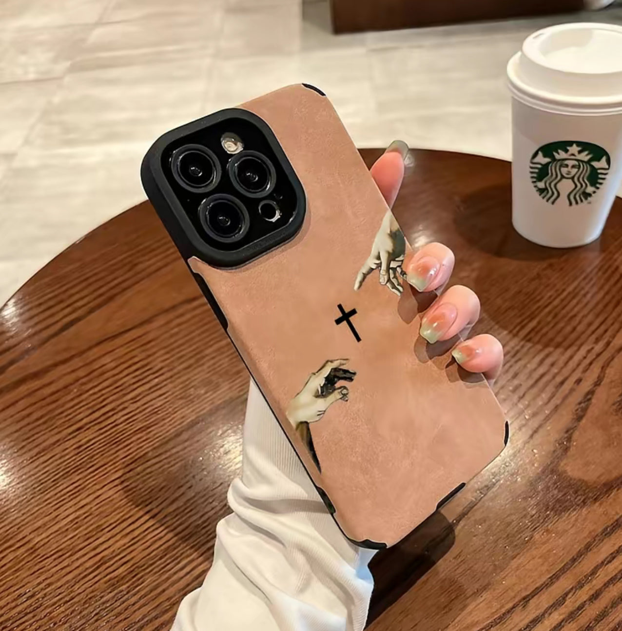 Viral Divine Touch iPhone Case