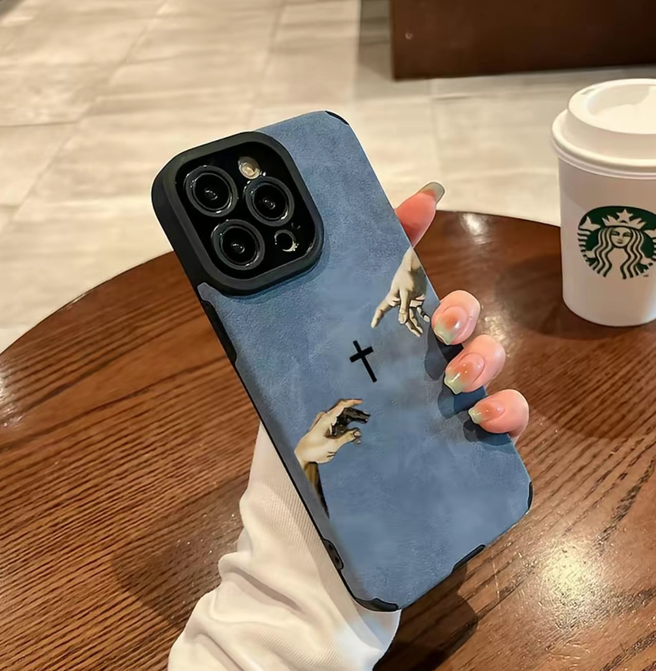 Viral Divine Touch iPhone Case