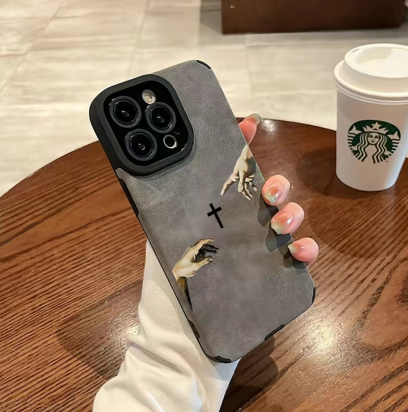 Viral Divine Touch iPhone Case