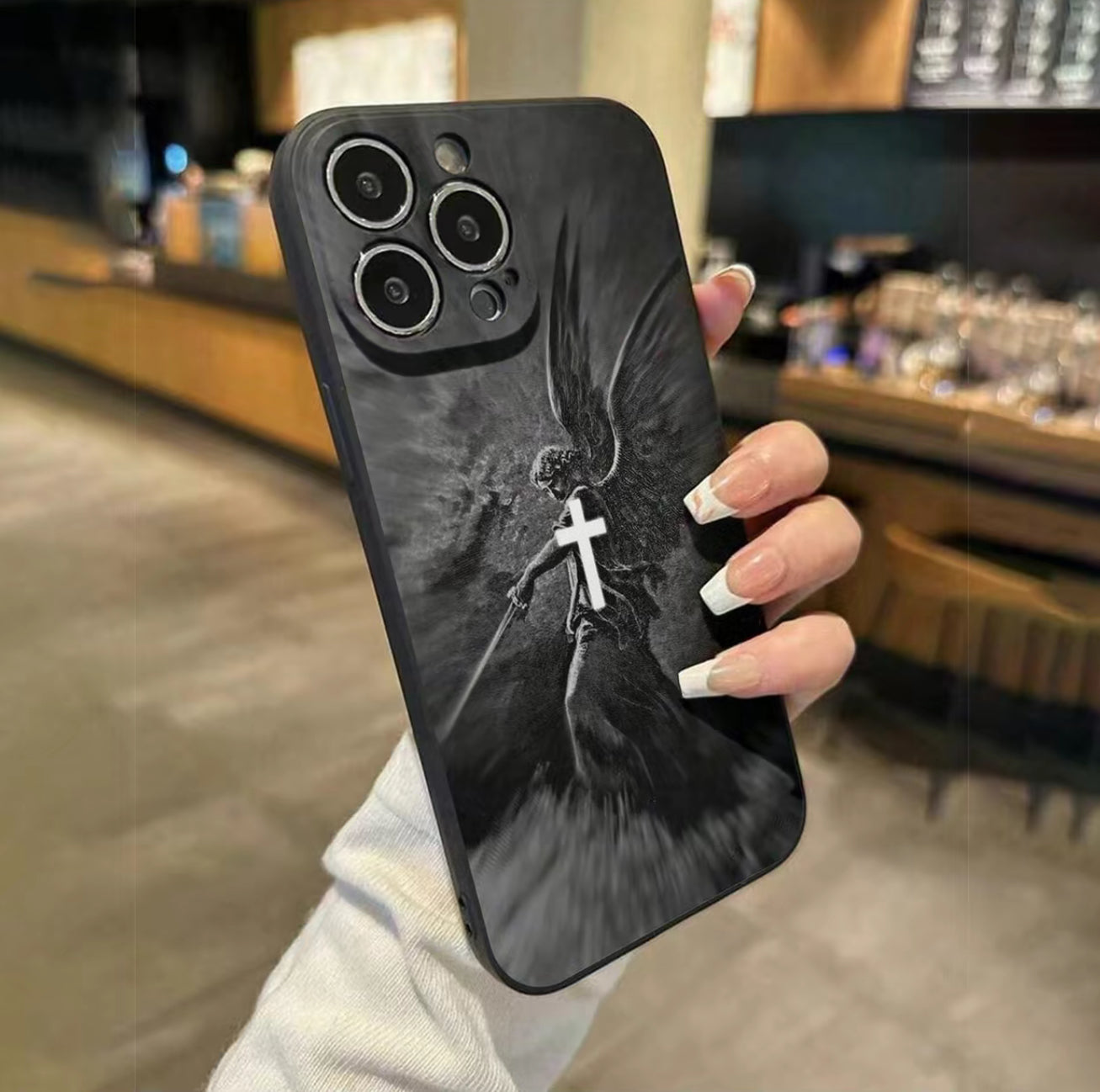 Viral Angel iPhone Case