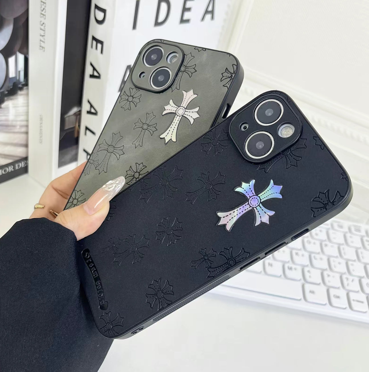 Chrome Style Designer iPhone Case