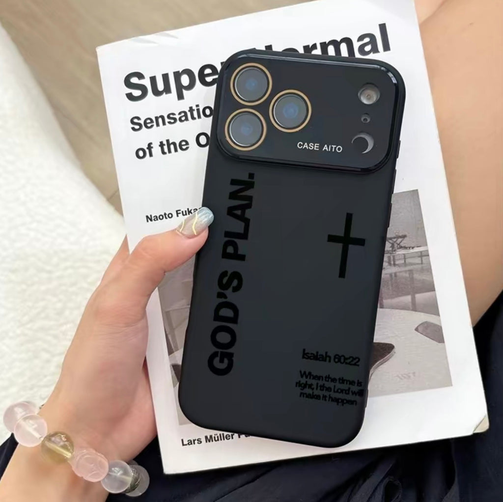 God's Plan. iPhone Case