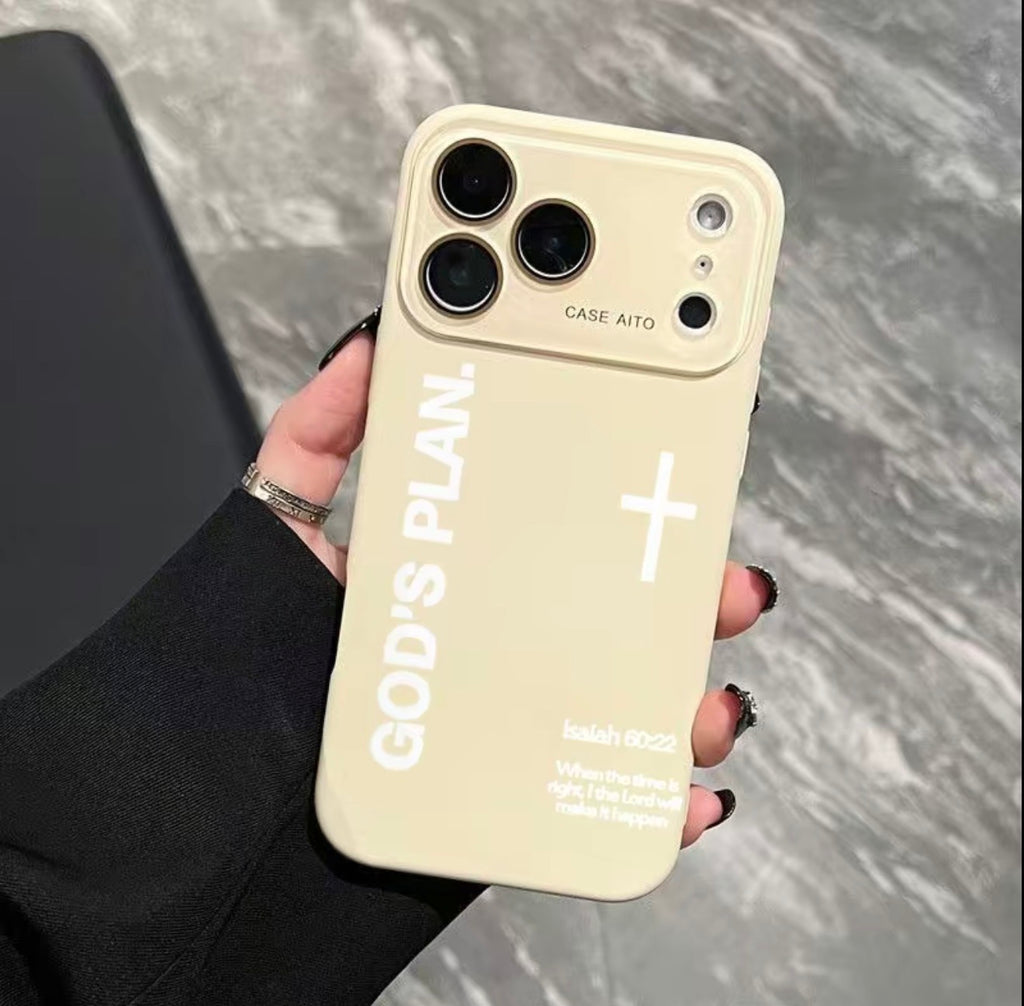 God's Plan. iPhone Case