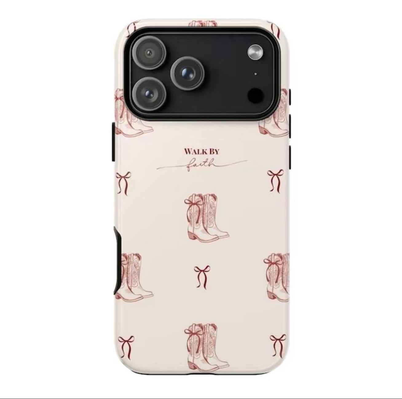 Walk By Faith iPhone Case