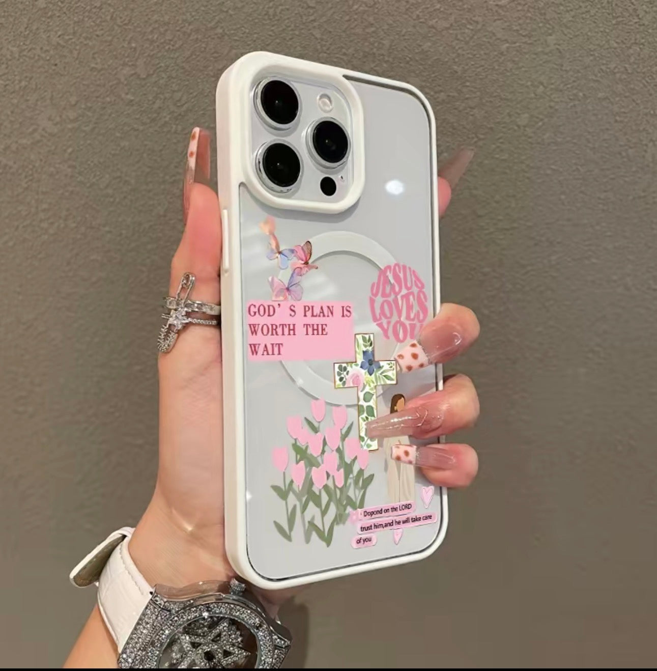 God’s plan is worth the wait iPhone Case