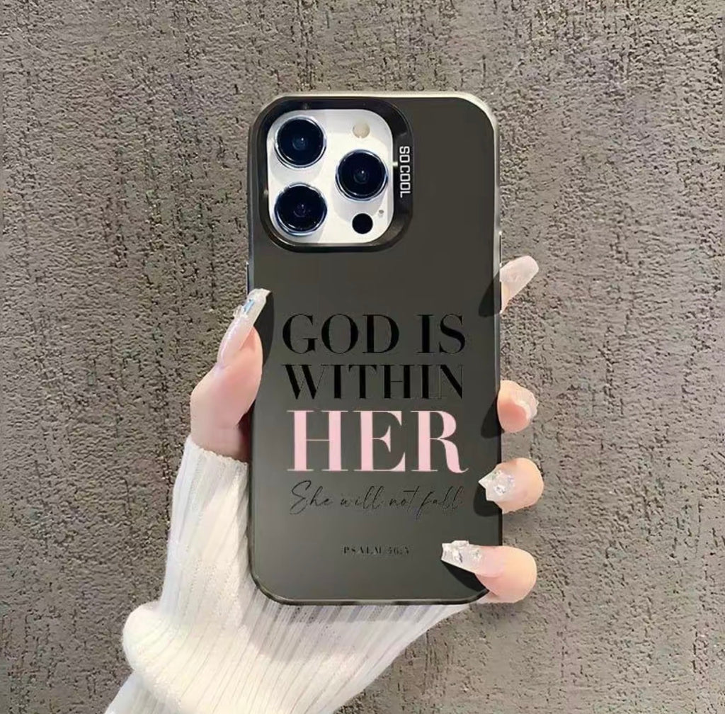 God's within her iPhone Case