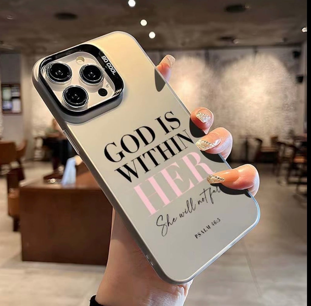 God's within her iPhone Case